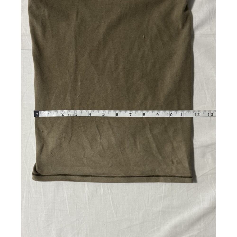 Skims Women’s Relaxed Straight Pants - Olive Green - Plus Size 3X - Picture 9 of 9